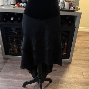 Express Black High-Low Women's Skirt